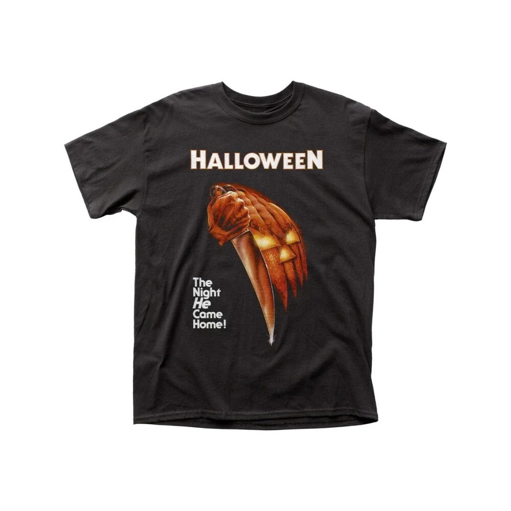Halloween Men's Night He Came Home T-shirt X-Large Black